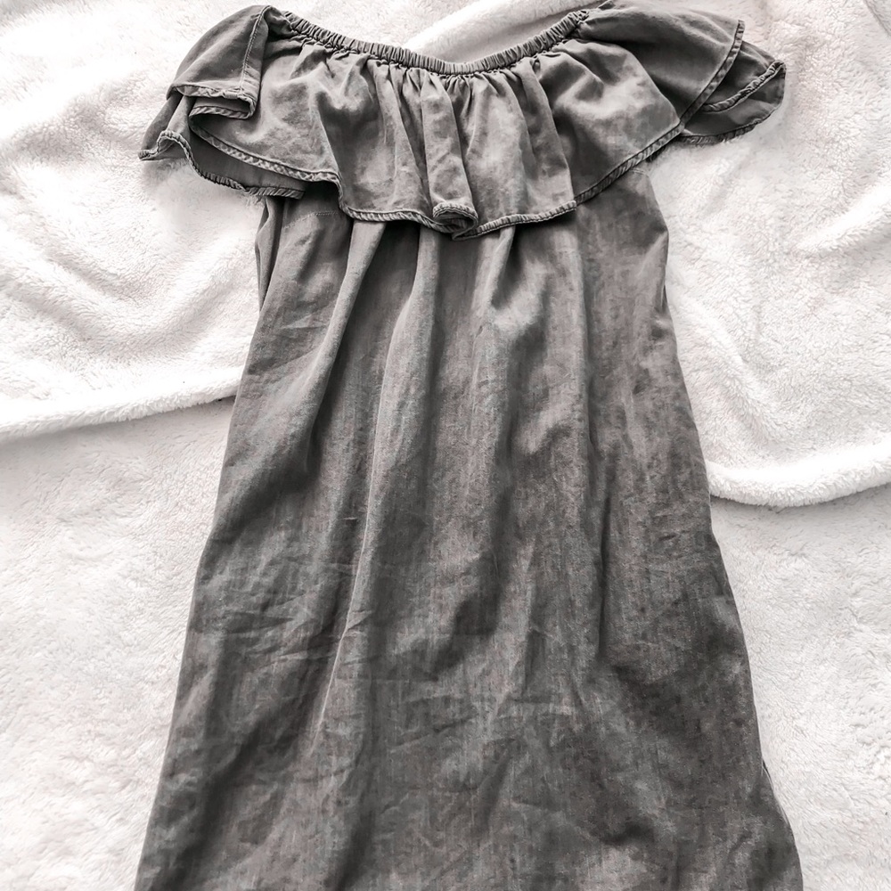 off the shoulder dress